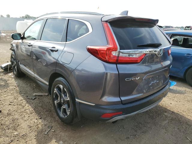 2HKRW2H90HH612489 - 2017 HONDA CR-V TOURI GRAY photo 3