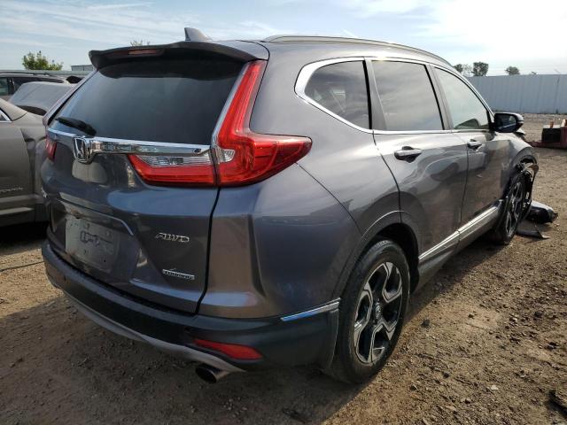 2HKRW2H90HH612489 - 2017 HONDA CR-V TOURI GRAY photo 4