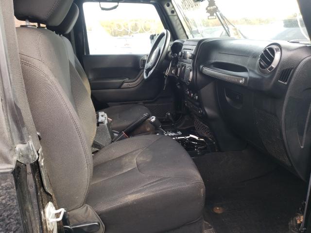 1C4AJWAG2GL145629 - 2016 JEEP WRANGLER S BLACK photo 5