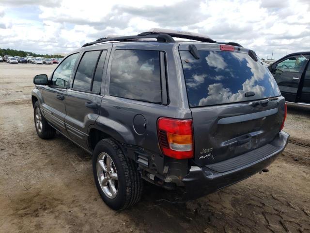 1J4GW48S24C267617 - 2004 JEEP GRAND CHER GRAY photo 3