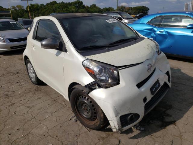 JTNJJXB03CJ018638 - 2012 TOYOTA SCION IQ WHITE photo 1