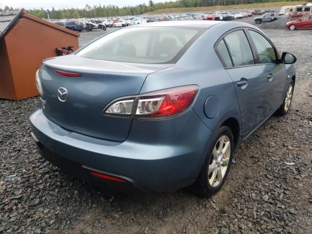 JM1BL1SFXA1286944 - 2010 MAZDA 3 I BLUE photo 4