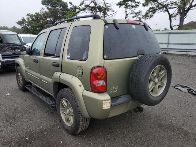 1J4GL38K82W331397 - 2002 JEEP LIBERTY RE GREEN photo 3