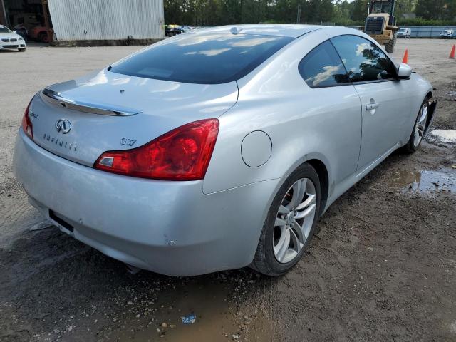 JN1CV6EKXAM102222 - 2010 INFINITI G37 BASE SILVER photo 4