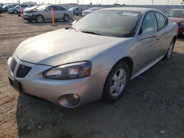2G2WP552681101500 - 2008 PONTIAC GRAND PRIX ვერცხლისფერი ფოტო 2