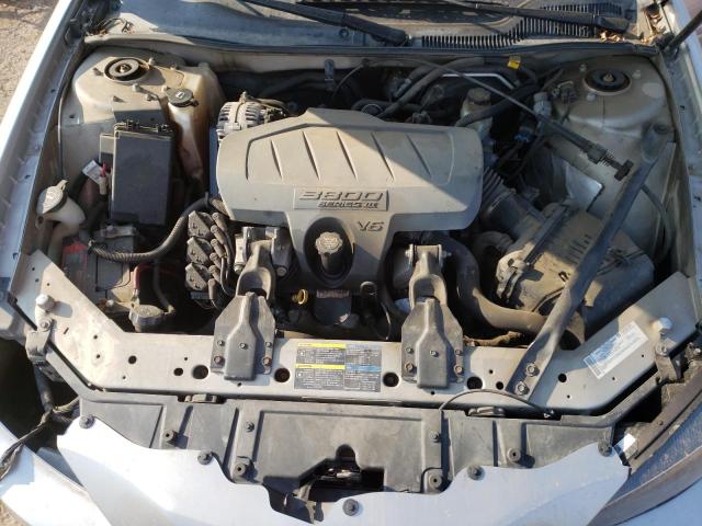 2G2WP552681101500 - 2008 PONTIAC GRAND PRIX ვერცხლისფერი ფოტო 7