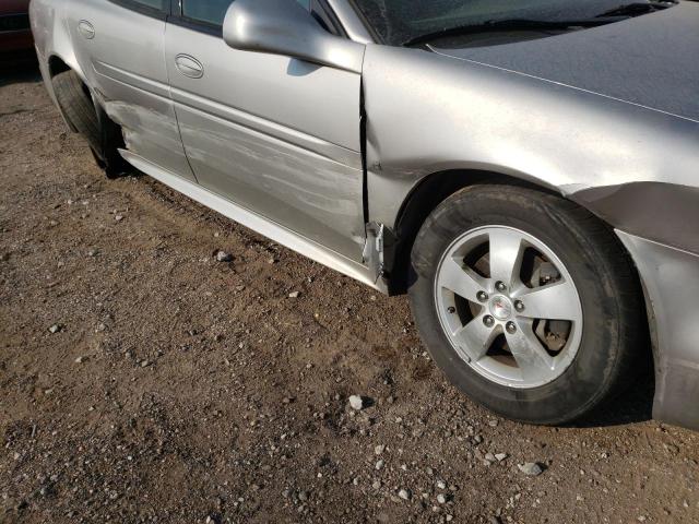 2G2WP552681101500 - 2008 PONTIAC GRAND PRIX ვერცხლისფერი ფოტო 9