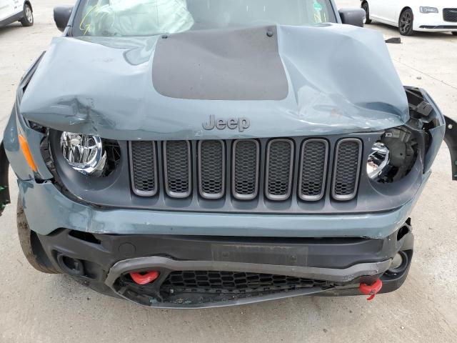 ZACCJBCB2JPH05798 - 2018 JEEP RENEGADE T GRAY photo 7