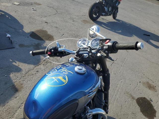 SMTD40HL0NTAG6526 - 2022 TRIUMPH MOTORCYCLE BONNEVILLE BLUE photo 5