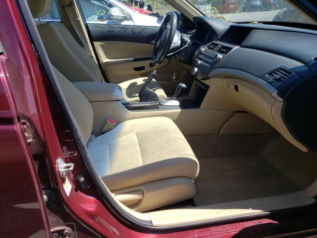 1HGCP2F44CA218571 - 2012 HONDA ACCORD LXP BURGUNDY photo 5