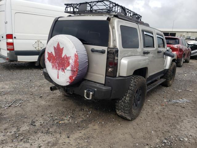 5GTDN136068203207 - 2006 HUMMER H3 TAN photo 4