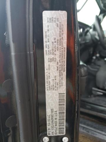 1C4GJXAN4MW671639 - 2021 JEEP WRANGLER S BLACK photo 10