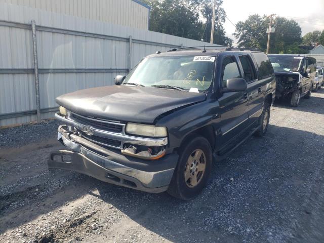 3GNFK16Z64G145892 - 2004 CHEVROLET SUBURBAN K GRAY photo 2