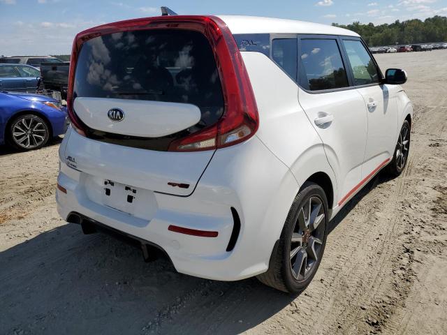 KNDJ63AU7L7052808 - 2020 KIA SOUL GT LI WHITE photo 4