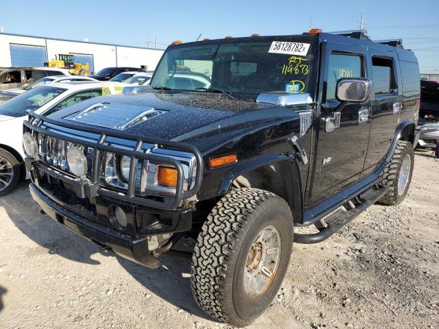 5GRGN23U73H119873 - 2003 HUMMER H2 BLACK photo 2