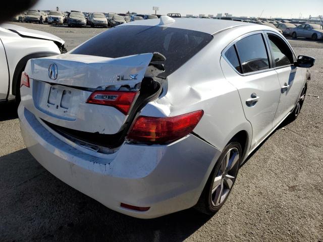 19VDE1F35EE014395 - 2014 ACURA ILX 20 WHITE photo 4