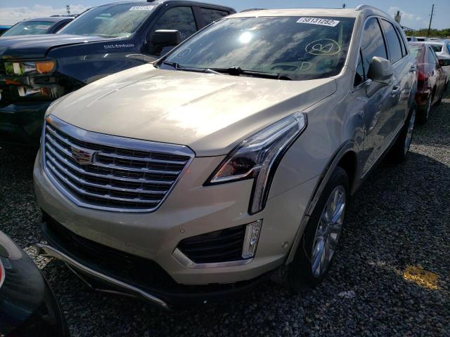 1GYKNFRS7HZ155714 - 2017 CADILLAC XT5 PLATIN CREAM photo 2