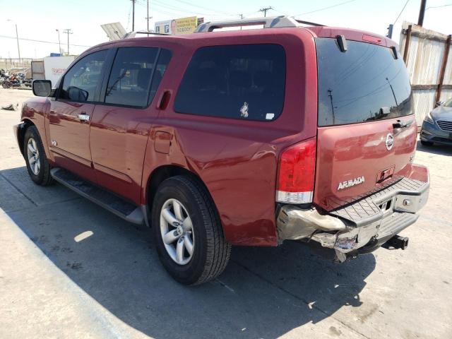 5N1AA08A16N711583 - 2006 NISSAN ARMADA SE RED photo 3