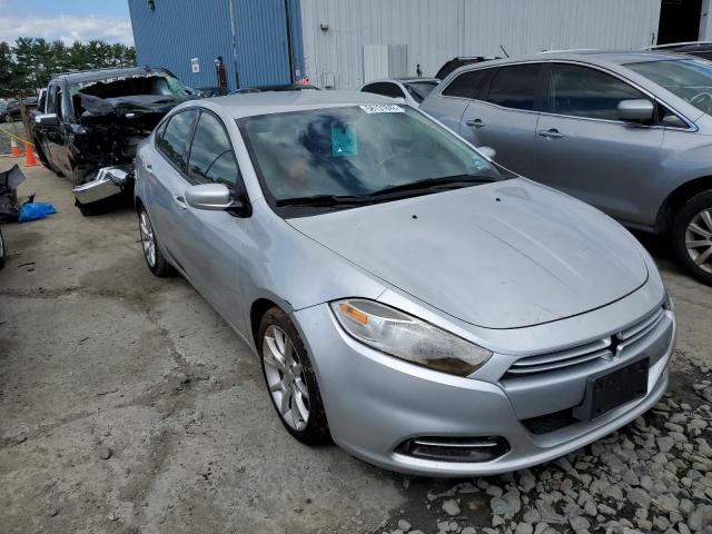 1C3CDFBA6DD100956 - 2013 DODGE DART SXT SILVER photo 1