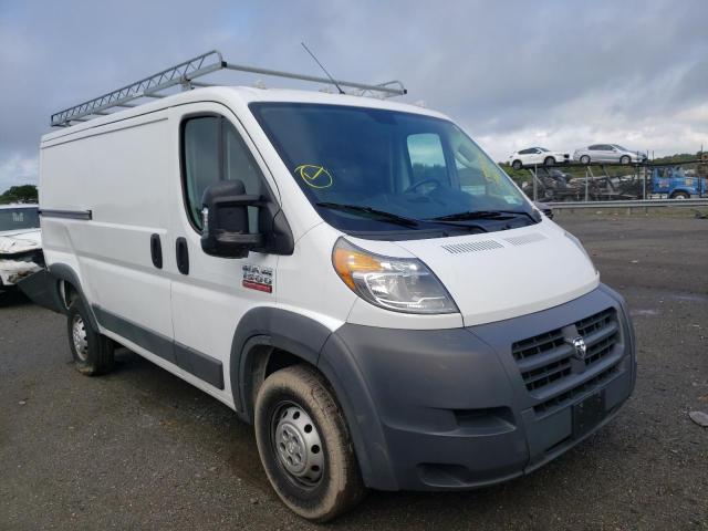 3C6TRVAG2JE109622 - 2018 RAM PROMASTER WHITE photo 1