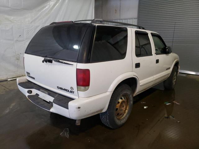 1GNDT13W42K105539 - 2002 CHEVROLET BLAZER WHITE photo 4