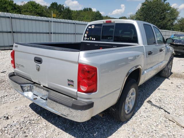 1D7HE48P67S198777 - 2007 DODGE DAKOTA QUA SILVER photo 4