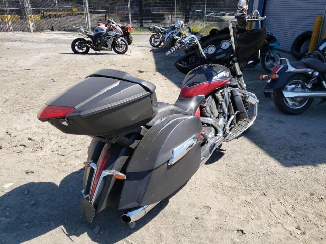 5VPDW36N7F3040492 - 2015 VICTORY MOTORCYCLES CROSS COUN Двухцветный фото 4