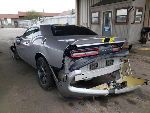 2C3CDZAG0JH276729 - 2018 DODGE CHALLENGER SILVER photo 3