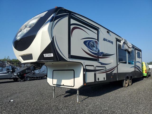 4YDF36028FE760076 - 2015 AVAL CAMPER WHITE photo 2