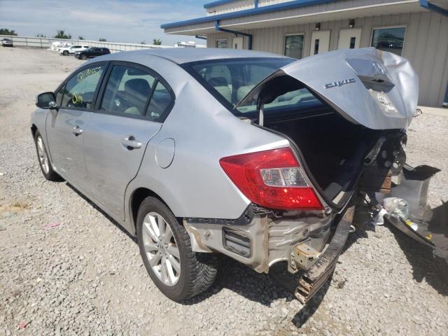 2HGFB2F97CH308600 - 2012 HONDA CIVIC EXL Gümüş foto 3