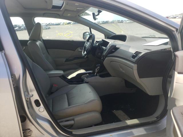 2HGFB2F97CH308600 - 2012 HONDA CIVIC EXL Gümüş foto 5