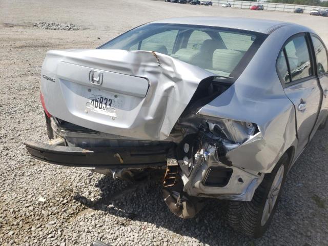 2HGFB2F97CH308600 - 2012 HONDA CIVIC EXL Gümüş foto 9