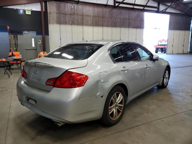 JN1DV6AR5BM451927 - 2011 INFINITI G25 SILVER photo 4