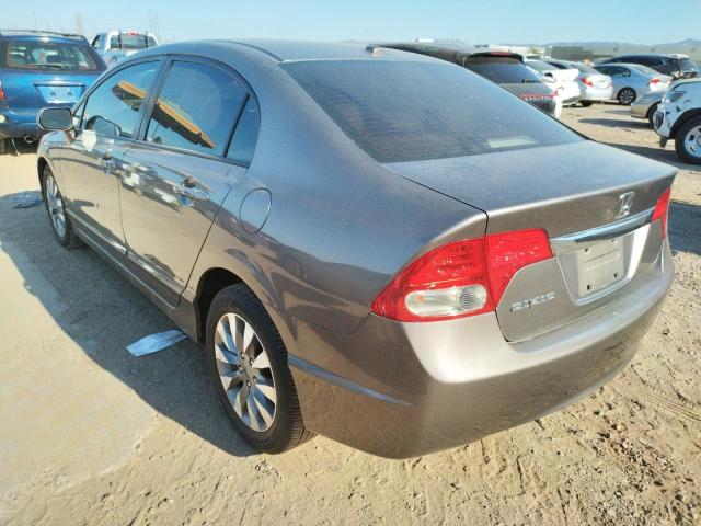 1HGFA16999L002104 - 2009 HONDA CIVIC EXL Boz foto 3