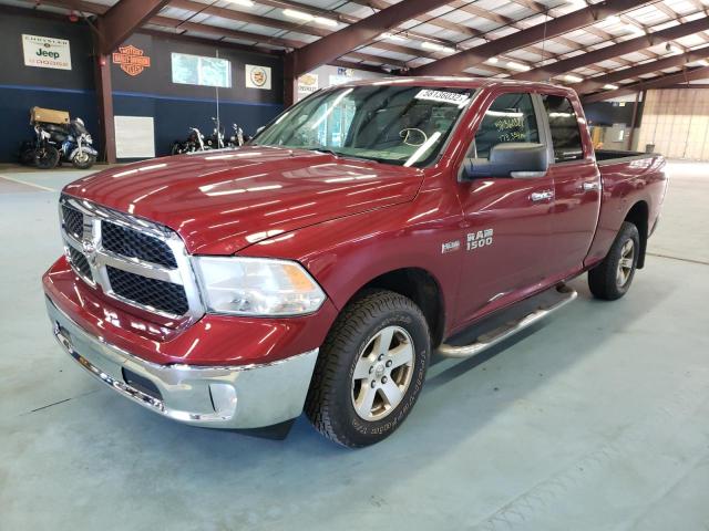 1C6RR7GT5DS525482 - 2013 RAM 1500 SLT BURGUNDY photo 2