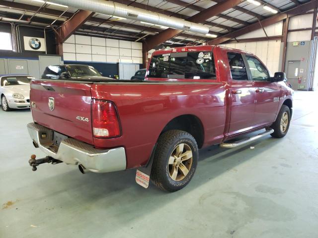 1C6RR7GT5DS525482 - 2013 RAM 1500 SLT BURGUNDY photo 4