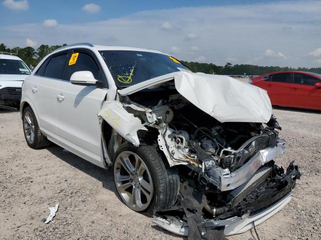 WA1HCCFSXJR002107 - 2018 AUDI Q3 PREMIUM WHITE photo 1