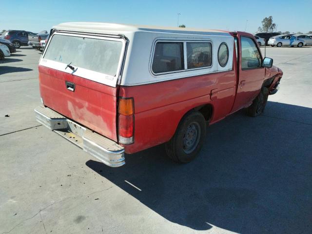 1N6SD11S9TC328083 - 1996 NISSAN TRUCK BASE RED photo 4