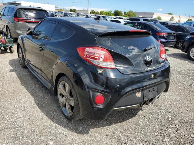 KMHTC6AE4DU131444 - 2013 HYUNDAI VELOSTER T BLACK photo 3