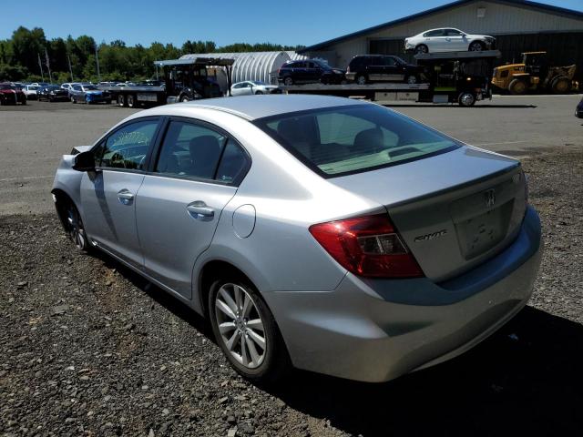 19XFB2F91CE335012 - 2012 HONDA CIVIC EXL 银色 照片 3