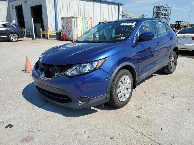 JN1BJ1CP4JW103489 - 2018 NISSAN ROGUE BLUE photo 2