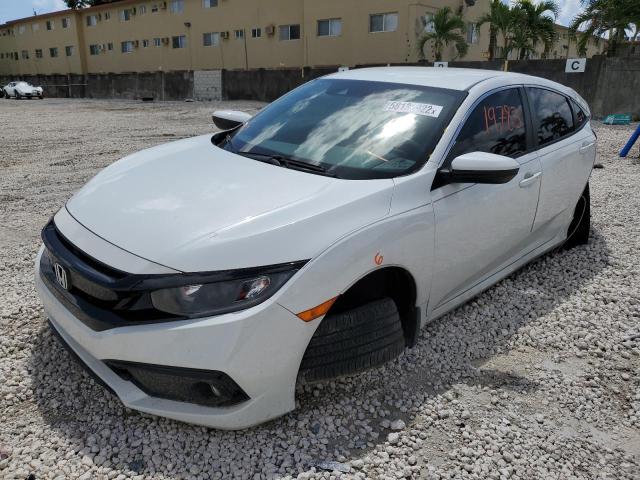 2HGFC2F89LH503652 - 2020 HONDA CIVIC SPOR WHITE photo 2