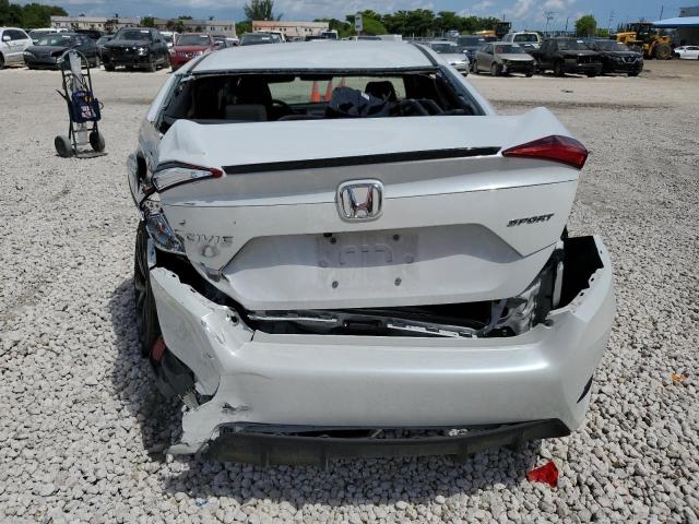 2HGFC2F89LH503652 - 2020 HONDA CIVIC SPOR WHITE photo 9