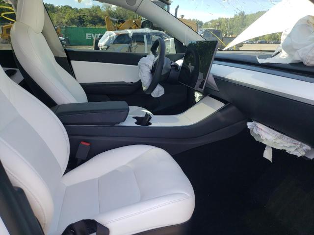 5YJYGDEE5MF075875 - 2021 TESLA MODEL Y أبيض صورة 5