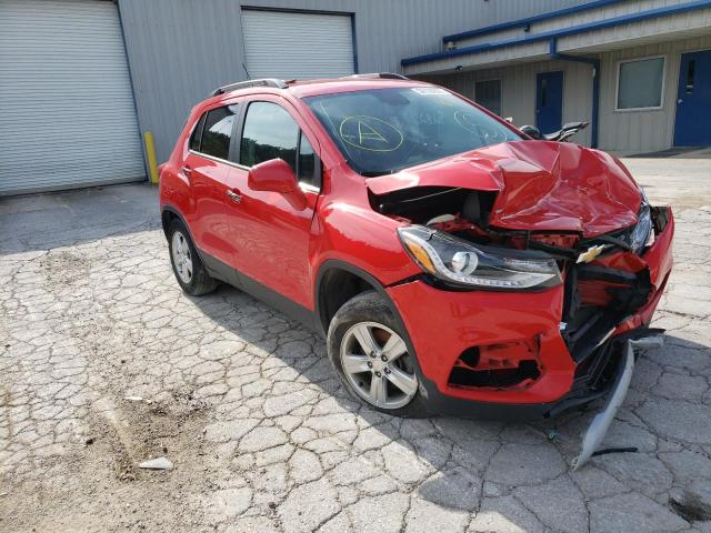 3GNCJPSB8JL257808 - 2018 CHEVROLET TRAX RED photo 1