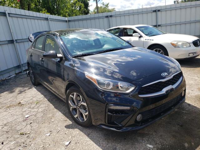 3KPF24AD8ME304400 - 2021 KIA FORTE FE BLACK photo 1