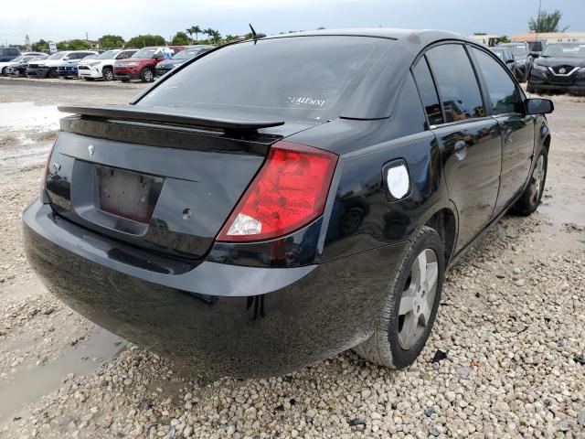 1G8AL58F57Z179525 - 2007 SATURN ION LEVEL BLACK photo 4
