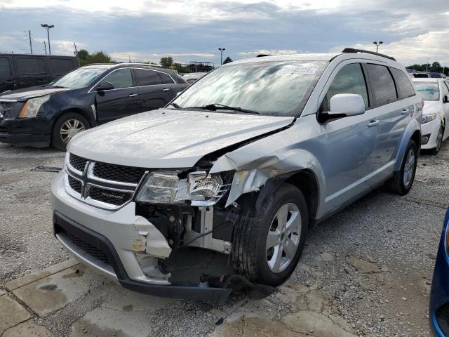 3D4PH1FG0BT553046 - 2011 DODGE JOURNEY MA SILVER photo 2