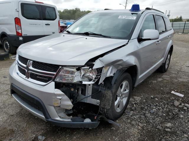 3D4PH1FG0BT553046 - 2011 DODGE JOURNEY MA SILVER photo 9