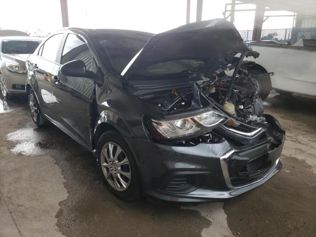 1G1JB5SH3H4165407 - 2017 CHEVROLET SONIC LS GRAY photo 1